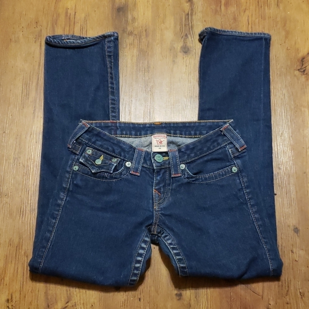True religion billy dark wash jeans EUC 👖